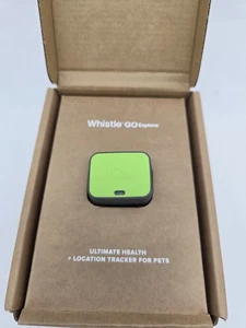 Whistle Go Explore Waterproof GPS Pet Ultimate Health and Location Tracker-Green - Picture 1 of 7