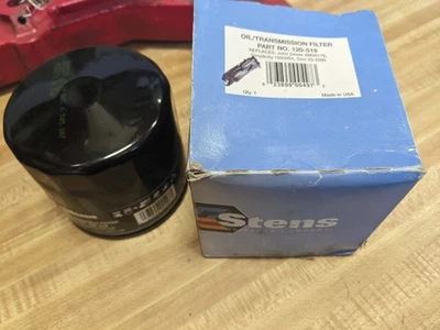 Filtro de aceite de transmisión Stens 120-519 reemplaza John Deere AM35176, Toro 23-2300 Foto 1 de 4