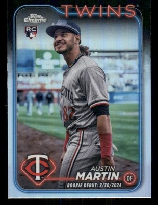 2024 Topps Chrome Update Refractors #USC136 Austin Martin - Image 1 of 2