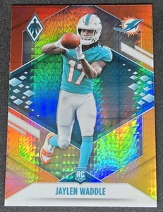 Jaylen Waddle 2021 Phoenix Fire Burst (RC) #106 A808 - Picture 1 of 2