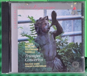 Haydn-Mozart-Telemann-Torelli - Trumpet Concertos - Maurice André - Teldec CD - Bild 1 von 4