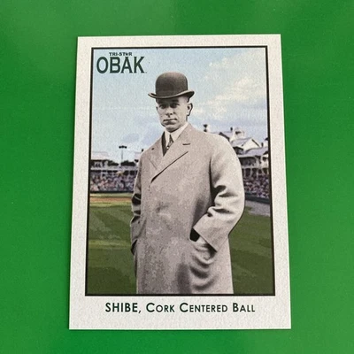 Benjamin Shibe 2010 TriStar Obak Green Back Parallel Card #87 LTD #23/25 - Image 1 of 3