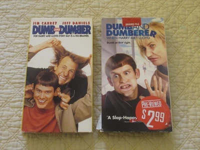 Dumb and Dumber Collection (VHS) (2-Tape Set) - Image 1 of 4
