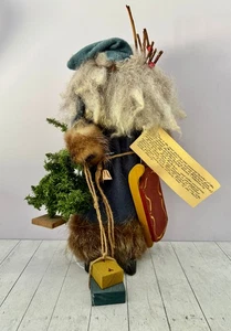 Santa Claus Figure  Signed Phyllis Kennebeck, Father Christmas  122/750 1988 VNT - Picture 1 of 11