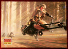 STAR WARS GALAXY Series 1 - Card #045 - The Speeder Bike Chase - Topps 1993