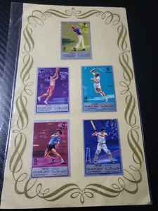 Stamp Pack📮 1972 (5 Stamps) SPORT 📮 SHARJAH - Picture 1 of 2