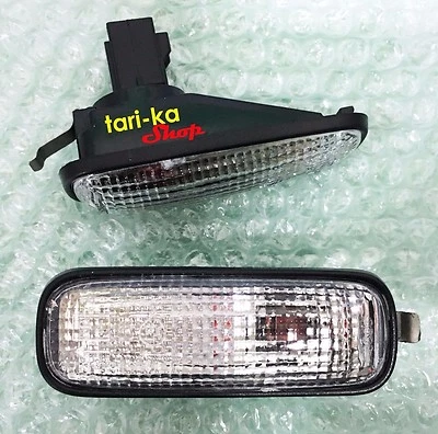 Side Marker Turn Signal Lights Lamp Clear Lens For 1996-2000 Honda Civic CR-V 97 - Image 1 of 3