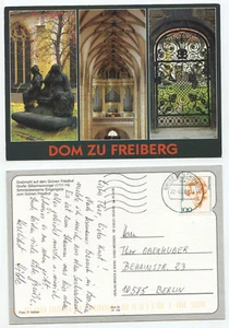 12326 - Dom zu Freiberg - Ansichtskarte, gelaufen nach Berlin - Imagen 1 de 1