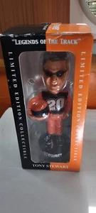 TONY STEWART FOREVER LEGENDS OF THE TRACK BOBBLE HEAD #20 HOME DEPOT 2001 - Picture 1 of 2