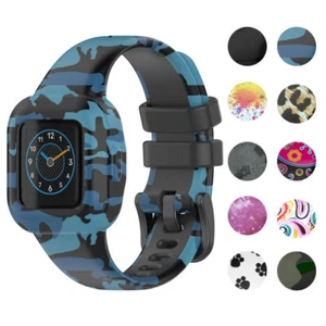 StrapsCo Patterned Silicone Watch Band Strap w / Hebilla para Garmin Vivofit Jr. 3 - Imagen 1 de 32