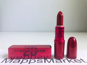Neu im Karton Mac Viva Glam I Lippenstift (intensiv bräunlich blau-rot) matt 25th Anniversary - Bild 1 von 10