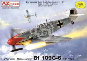 Messerschmitt Bf 109G-6 With WGr.21 AZ-Model 7862 skala 1/72 - Zdjęcie 1 z 2