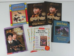 Harry Potter Poster Book Literature Journal Guide Scholastic Lot - Picture 1 of 9