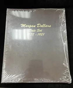 Dansco 7171 Morgan Dollars Date Set 1878-1921 EMPTY New Coin Album - 3 Pages - Picture 1 of 3