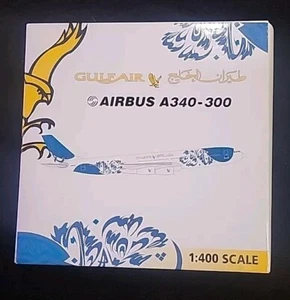 Gulfair Airbus A340-300-A40-LD - 1:400 Old Store Stock MIB New Unopened Mt - Picture 1 of 4