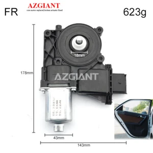 6Pin Door Window Glass Regulator Motor Lifting Motor for 2011-2016 Peugeot 508 - Picture 1 of 14