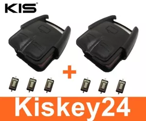 2x 3T Key Housing for Opel Astra Vectra Signum Omega Zafira + 6x Push Button - Picture 1 of 3