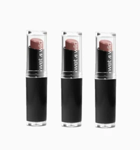 Wet n Wild MegaLast Lip Color #902C Bare It All - 3 PACK - Picture 1 of 2
