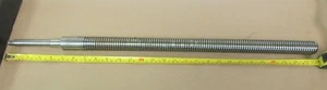 Y-AXIS BALL SCREW, APPROX. 28" OAL, PARTS FOR GANESH GMV-3 MILL - Picture 1 of 7