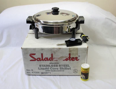 SALADMASTER K7256 电动不锈钢液芯技能带热控制 — 第 1/4 张图片