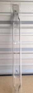 IKEA Buckla Handles 2 pack Kitchen Cabinet Pulls 30 7/8 " 785 mm Brushed Nickel - Picture 1 of 9