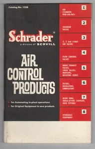 1960's SCHRADER AIR CONTROL PRODUCTS Catalog No. 125B - Picture 1 of 2