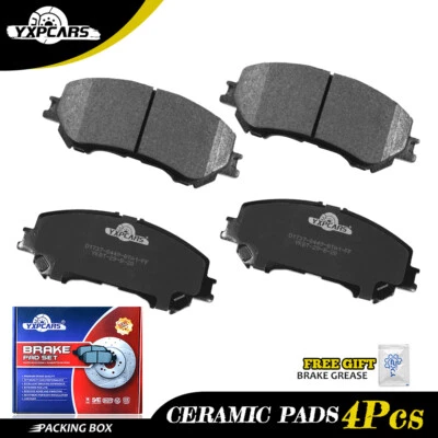 前陶瓷刹车片 适合 2014 - 2016 2017 2018 2019 年日产 Rogue Sport — 第 1/4 张图片