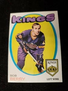 1971 BOB BERRY RC / NHL Topps Hockey Trading Card #76 - Los Angeles Kings - Picture 1 of 3