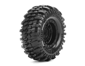 LOUISE Mini-Crawler 1/18, 1/24 / TRX4M / SCX24 CR-CHAMP 1.0 supersoft Felge schw - Bild 1 von 1