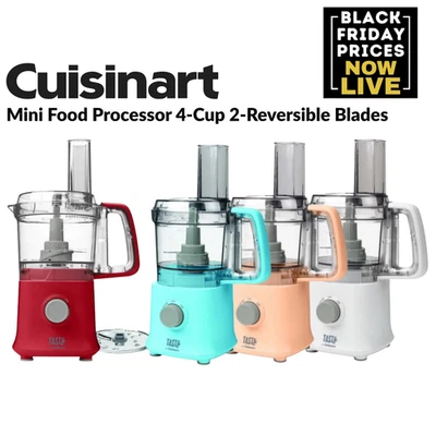 Cuisinart MP300T Mini Food Processor 4-Cup 2-Reversible Blades Refurbished - Image 1 of 2