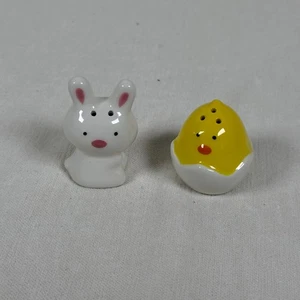 Hallmark Classic Easter Bunny & Chick Salt and Pepper Shakers - Picture 1 of 6