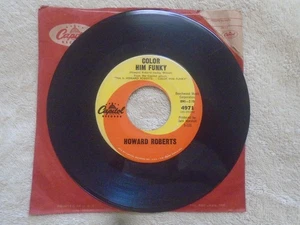 HOWARD ROBERTS Color Him Funky / Florence Of Arabia '63 Capitol 45 VG+ - Picture 1 of 7