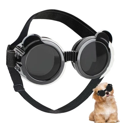 Gafas de sol transparentes con protección ocular UV para mascotas perros para raza pequeña mediana Foto 1 de 4
