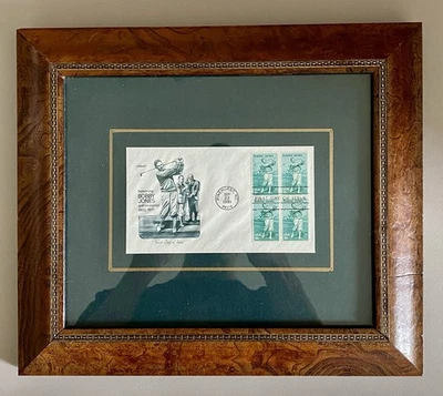 1981 First Issue Stamp Bobby Jones Framed - Image 1 of 4