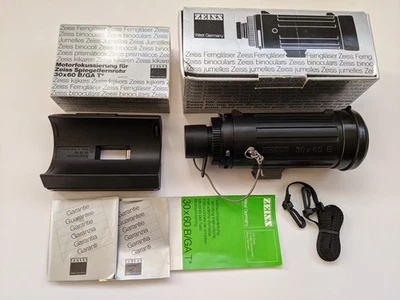 Zeiss 30 x 60 B/GA T*  with focusing motor - Image 1 of 4