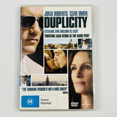 Duplicity DVD Region 4 PAL Tracked Postage - image 1 of 4