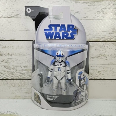 Star Wars Black Series The Clone Wars Clone Pilot Hawk 2021 50 Years 6" Figure - Image 1 of 4