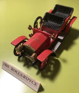 Modellino auto d'epoca anni 60' Rolls Royce (1905) - AIRFIX (Made in England) - Foto 1 di 8