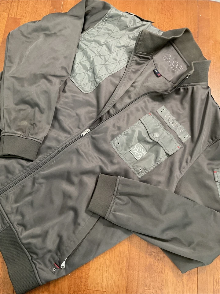 COOGI AUSTRALIA Men's Size 2XL XXL Green Full Zip Track Jacket - Image 1 of 4