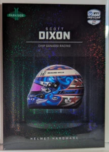 Scott Dixon Casco Hardware Lámina 2025 Indy Tarjeta Coleccionable Parkside IndyCar - Imagen 1 de 1