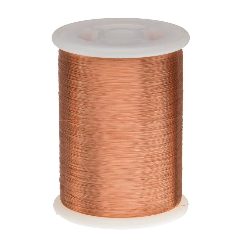 REMINGTON INDUSTRIES 34 AWG Gauge Enameled Copper Magnet Wire 1.0 lbs 8086' Length 0.0069" 155C Nat