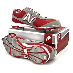 New Balance NB Tacchetti da Baseball Uomo US Taglia 15 Abzorb 40/40 MB4040RG Rosso Grigio - Foto 1 di 14