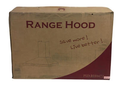 Golden Vantage 30" Convertible Kitchen Wall Mount Range Hood - Stainless Steel - Image 1 of 3