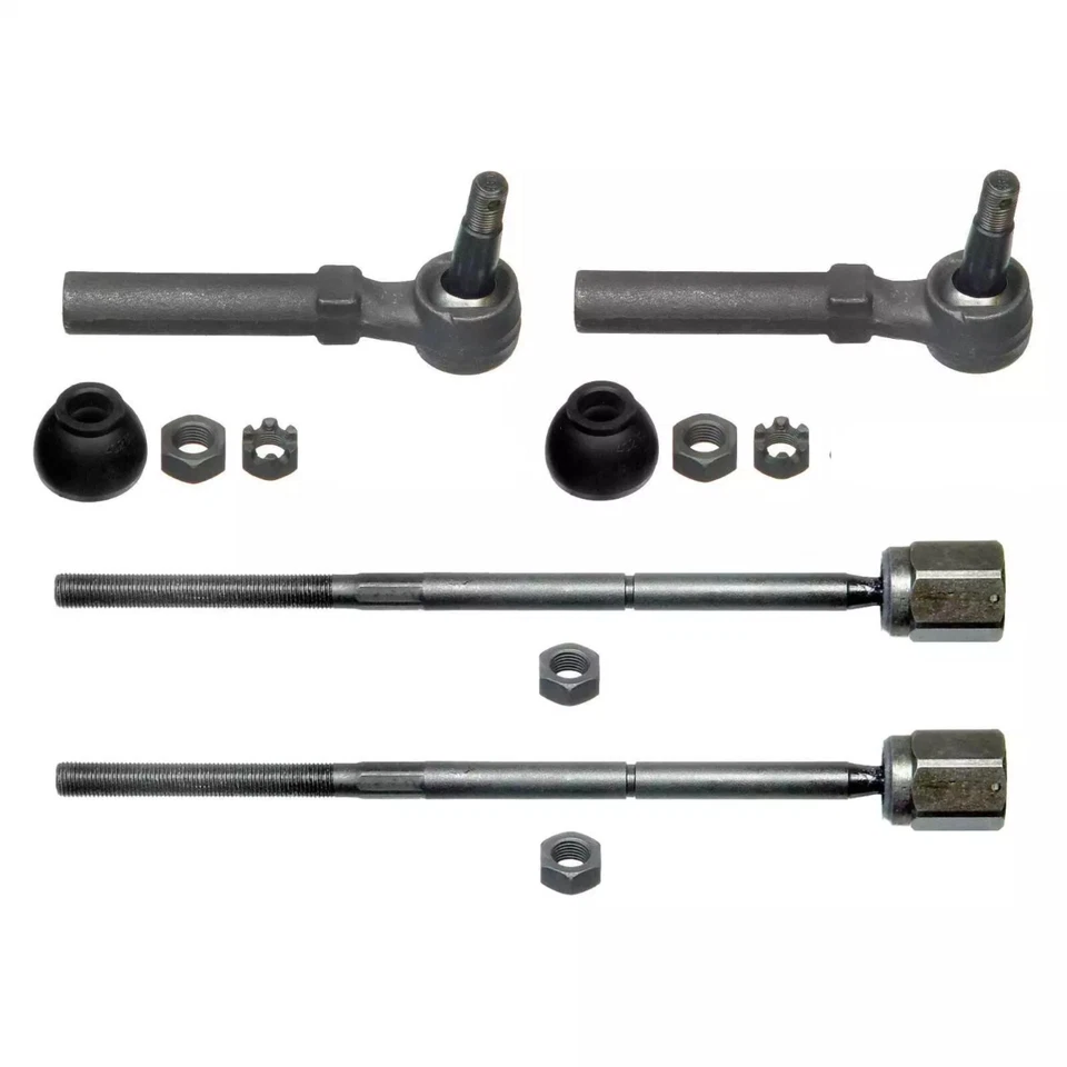 4 piezas de dirección 2 exteriores 2 extremos de barra de amarre interior Ford Mustang 1994-2004 Foto 1 de 1