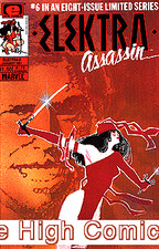 ELEKTRA: ASSASSIN (1986 Series) #6 Very Fine Comics Book