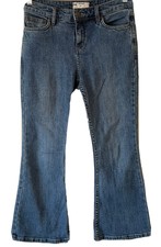 Free People Chloe Kick Flare Crop Jeans Size 25 (28 Actual Waist Measurement)