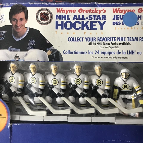 1992 Buddy L Tabletop Wayne Gretzky NHL All Star Hockey Team Pack Boston Bruins Cover