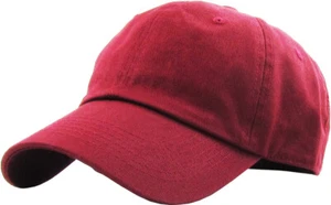 Cotton Cap Baseball Caps Hat Adjustable Polo Style Washed Plain Solid Visor - Picture 1 of 258