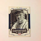 RED SCHOENDIENST #77 Cardinals 18/25 MADE Blue Paral 2015 PANINI COOPERSTOWN HOF