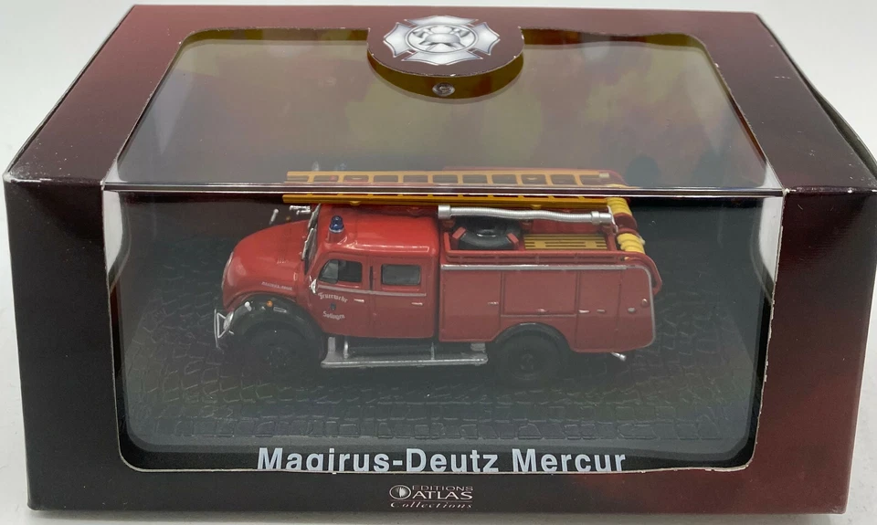EBOND  Magirus Deutz Mercur - Camion pompieri - Atlas Edition - 1:72 - 0156 - Immagine 1 di 1
